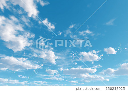 藍天白雲背景照片(插圖) 藍天白雲背景照片(插圖) 130232925