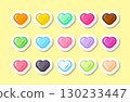 Fancy Heart Label Set 130233447