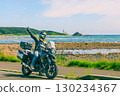 The sea and bikes of Shiriyazaki, Aomori Prefecture 130234367