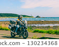 The sea and bikes of Shiriyazaki, Aomori Prefecture 130234368