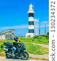 Akita Prefecture, Nyudozaki Lighthouse and motorcycles 130234372