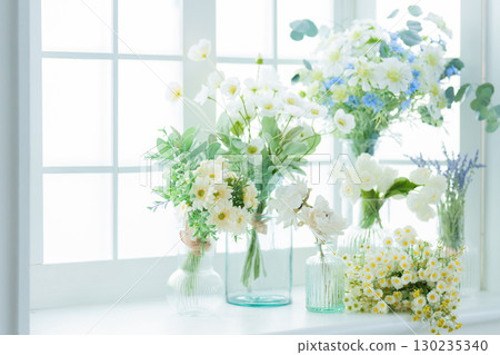 Window flowers, artificial flowers, dried flowers Window flowers, artificial flowers, dried flowers 130235340