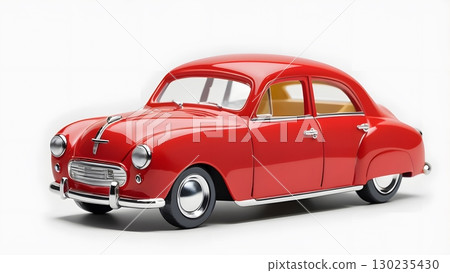 老式汽車的 CG 插圖 130235430