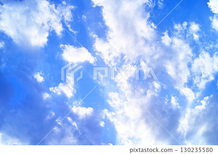 Blue sky and cloud image 130235580