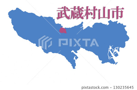 Musashimurayama City, a city in Tokyo 130235645