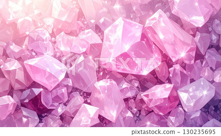 Inca rose gemstone shining background texture material 130235695