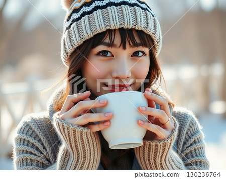 Winter coffee image Winter coffee image 130236764