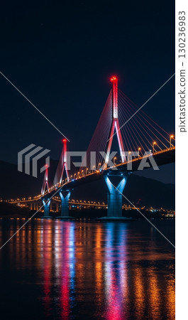 [AI生成] 一座巨大、漫長、高大、美麗的橋樑 130236983