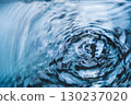 Ripples spreading on the water surface 130237020