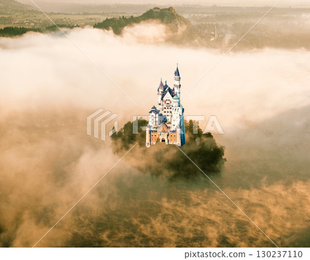 漂浮在雲海的新天鵝堡 130237110