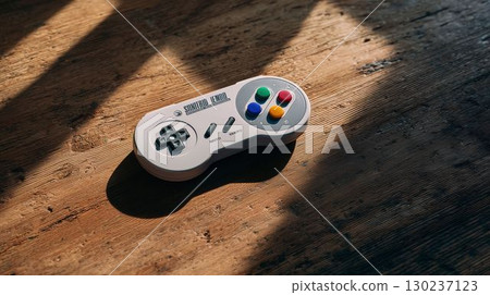 復古遊戲控制器的平面佈局 130237123