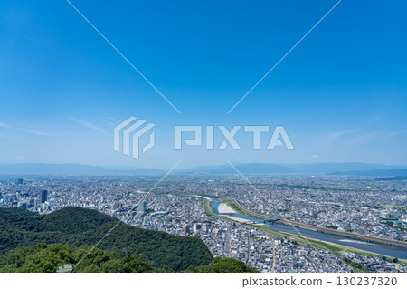 岐阜縣岐阜市:從岐阜城所在的金華山展望台眺望,彷彿征服了世界的美景 岐阜縣岐阜市:從岐阜城所在的金華山展望台眺望,彷彿征服了世界的美景 130237320