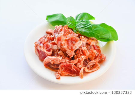 烤肉用調味豬肋排 烤肉用調味豬肋排 130237383