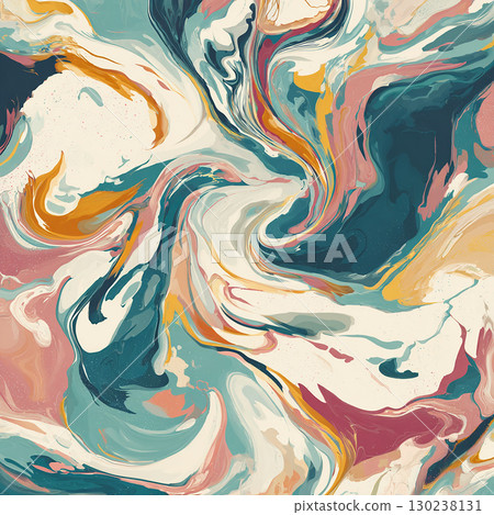 彩色顏料流體抽象藝術 130238131