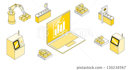 Visualization of a manufacturing plant Visualization of a manufacturing plant 130238567