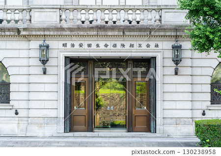 Meiji Seimeikan (Meiji Yasuda Life Insurance Company Headquarters Building), an Important Cultural Property of Modernist Architecture, Main Entrance 130238958