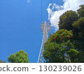 Scenery with a steel tower 130239026