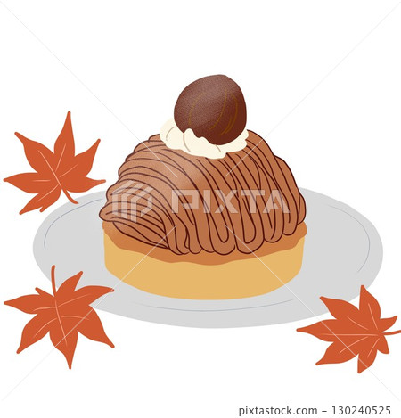 白朗峰和紅葉（秋季甜點） 130240525