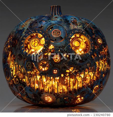 Steampunk Jack-o'-Lantern Steampunk Jack-o'-Lantern 130240780