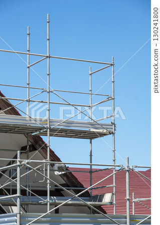 腳手架青空 腳手架青空 130241800