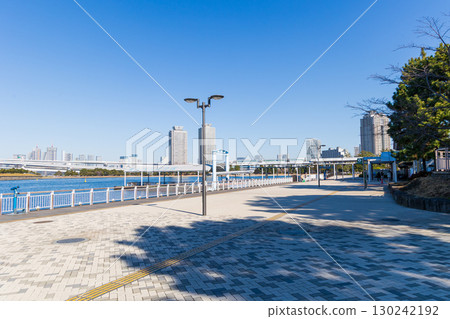 Odaiba海灘公園風景 130242192