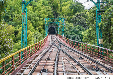 Iwashimizu Hachimangu Shrine Approach Cable Car, Yawata City, Kyoto Prefecture 130242385