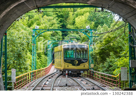 Iwashimizu Hachimangu Shrine Approach Cable Car, Yawata City, Kyoto Prefecture Iwashimizu Hachimangu Shrine Approach Cable Car, Yawata City, Kyoto Prefecture 130242388