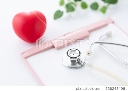 Stethoscope and binder 130243406