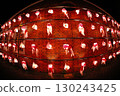 Lit Yanai goldfish lanterns 130243425