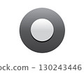 Grey circle checkbox button icon 130243446
