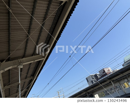 從車站望去的掛川藍天 從車站望去的掛川藍天 130243496
