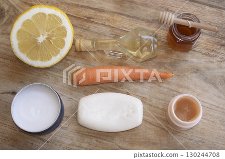 making a face mask at home 130244708