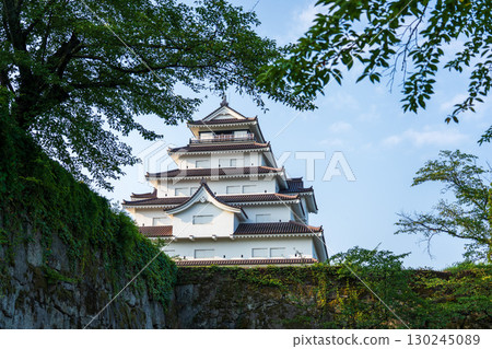 福島縣會津若松市敦賀城,白天 福島縣會津若松市敦賀城,白天 130245089
