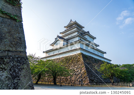 Tsuruga Castle in Aizuwakamatsu City, Fukushima Prefecture, daytime 130245091