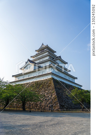 Tsuruga Castle in Aizuwakamatsu City, Fukushima Prefecture, daytime 130245092