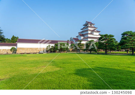 福島縣會津若松市敦賀城，白天 130245098