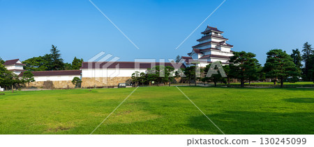 Tsuruga Castle in Aizuwakamatsu City, Fukushima Prefecture, daytime 130245099