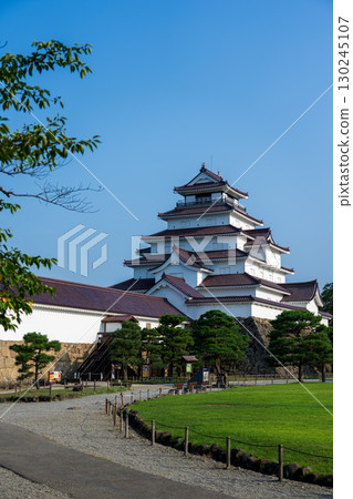 福島縣會津若松市敦賀城，白天 130245107