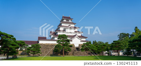 Tsuruga Castle in Aizuwakamatsu City, Fukushima Prefecture, daytime 130245113