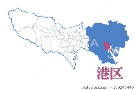 Minato Ward, 23 Wards, Tokyo 130245440