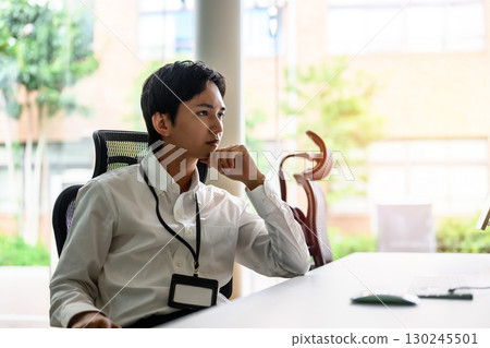A man working A man working 130245501