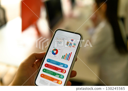 Man with smartphone Man with smartphone 130245565