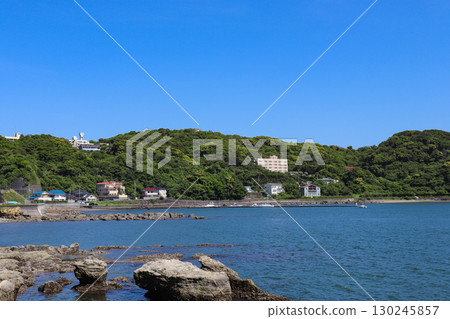 從弁天島眺望的景色（靜岡縣下田市） 130245857