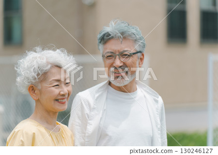 Senior couple Senior couple 130246127