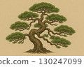 Scenery with pine tree 130247099