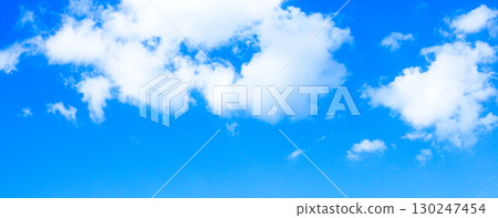 藍天白雲的簡單風景 藍天白雲的簡單風景 130247454