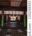 Shimotsui Gion Shrine, a shrine in Kurashiki City that has been worshipped as the god of safe voyages for about 250 years. Inside the worship hall. 130248491