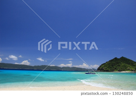 白沙古座間味海灘,沖繩風景 白沙古座間味海灘,沖繩風景 130248850