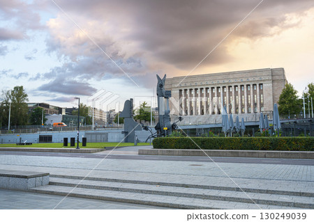 The House of Parliament in Helsinki, Finland 130249039