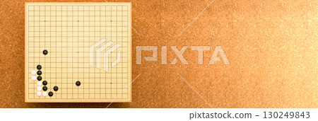Go is a board game that is said to have originated in China. [Image of a Go game] 130249843